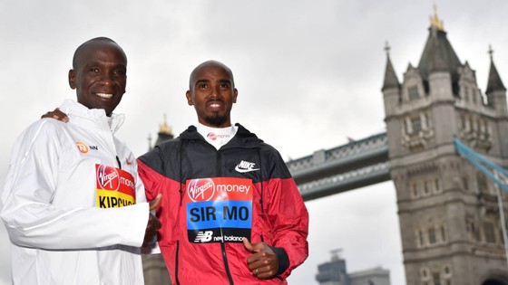 Mo Farah mơ mộng viển vông, muốn thắng “Vua” Kipchoge ở London Marathon ảnh 1