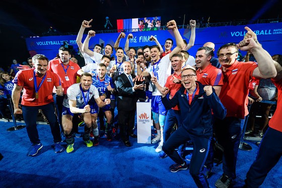 FIVB Volleyball Men's Nations League: Đả bại chủ nhà Mỹ 3-1, Nga vô địch lần thứ 2 liên tiếp ảnh 4