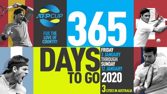 Hình ảnh quảng bá ATP Cup 2020