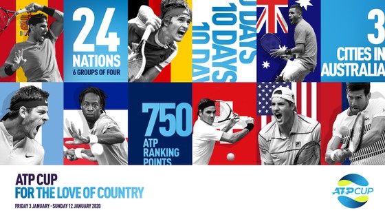 Federer, Nadal và Djokovic sẽ tham dự ATP Cup trị giá 22 triệu USD ở Australia ảnh 7