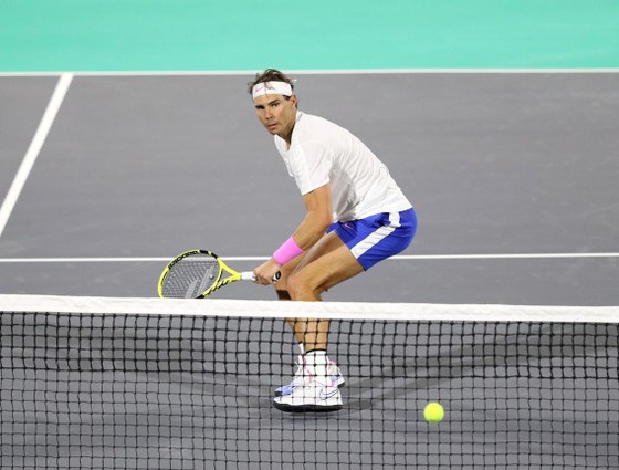5 lần vô địch giải Mubadala World Tennis Championship, Nadal kiếm được 1,25 triệu USD ảnh 1