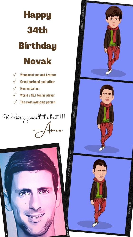 Novak Djokovic: Được cả thế giới chúc mừng sinh nhật 34 tuổi, chuẩn bị tham gia giải “Belgrade 2” ảnh 1