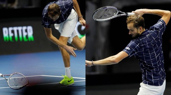 Canadian Open - Toronto Masters: Stefanos Tsitsipas đập vợt vì bị loại, Daniil Medvedev chiến Reilly Opelka ở CK ảnh 2