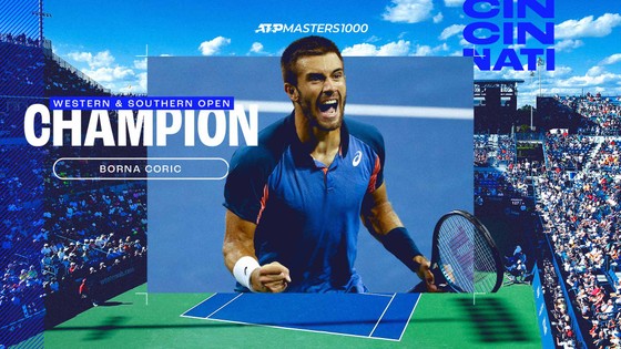 Borna Coric “kiên cường”: Giành danh hiệu Masters 1.000 đầu tay ngay trận CK ATP Tour đầu tiên từ 2020 ảnh 1