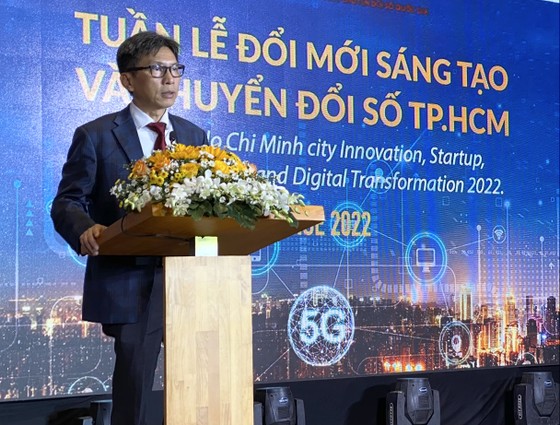 Trao giải thưởng cuộc thi Đổi mới sáng tạo và khởi nghiệp TPHCM năm 2022 ảnh 1