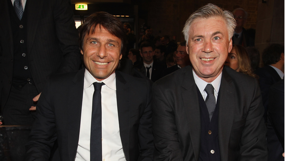 Antonio Conte và Carlo Ancelotti là ứng viên sáng giá cho ghế HLV tuyển Italia.
