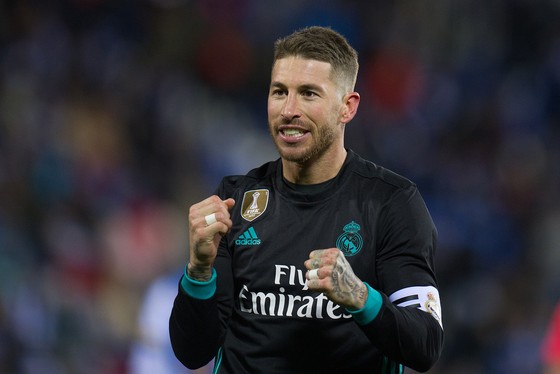 Sergio Ramos may mắn thoiát án treo giò của UEFA để được chơi trận lượt đi ở Munich