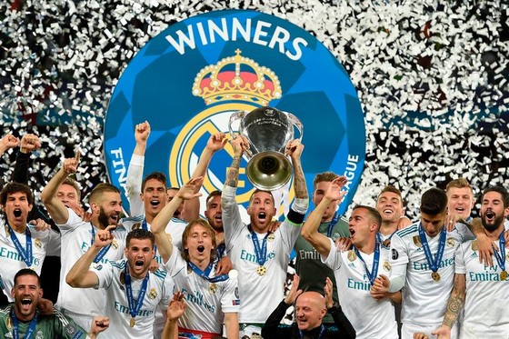 Real Madrid hưởng lợi khi đứng đầu bảng xếp hạng của UEFA