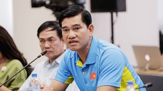 HLV Nguyễn Quốc Vũ hài lòng khi trở về đơn vị Long An. Nguồn: tư liệu