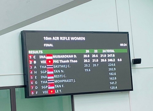 Bắn súng có huy chương đầu tiên SEA Games 31 nhưng xạ thủ xinh đẹp chưa hài lòng về thành tích ảnh 1