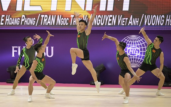 Đội aerobic Việt Nam giành tấm HCV thế giới lần đầu trong lịch sử ảnh 1