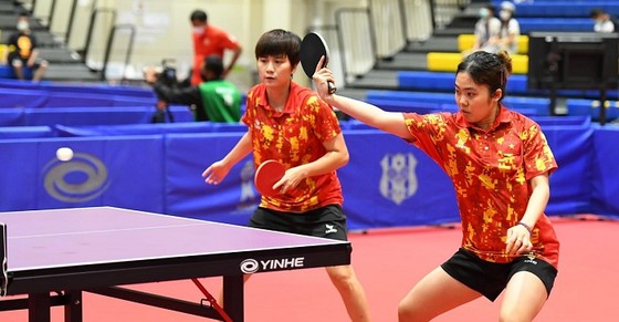 Cặp đôi vàng Anh Tú, Tuấn Anh dừng bước tại giải bóng bàn Đông Nam Á ảnh 1