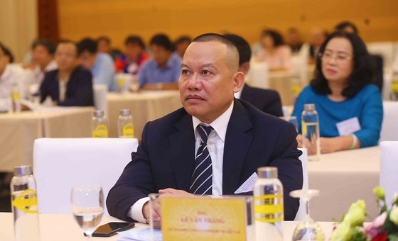 Tân chủ tịch Liên đoàn xe đạp & mô tô thể thao Việt Nam Lê Văn Thắng. Ảnh: LƯỢNG LƯỢNG