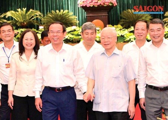 Tổng Bí thư Nguyễn Phú Trọng: Tạo điều kiện tốt nhất để TPHCM phát triển nhanh và bền vững ảnh 1
