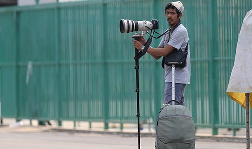 Phóng viên Indonesia do thám tuyển U22 Việt Nam tập trước trận bán kết ảnh 8