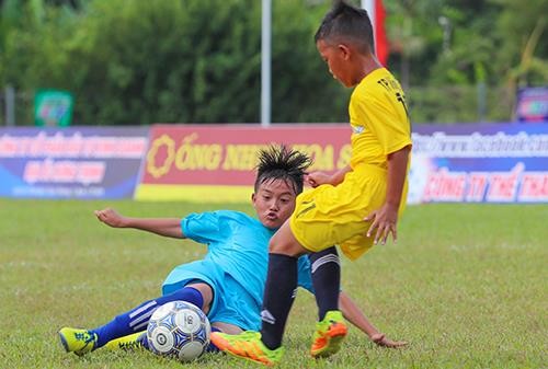 Giải bóng đá thiếu nhi Bà Rịa - Vũng Tàu 2019: Cầu thủ Lê Thái Vũ ghi đến 21 bàn thắng ảnh 4