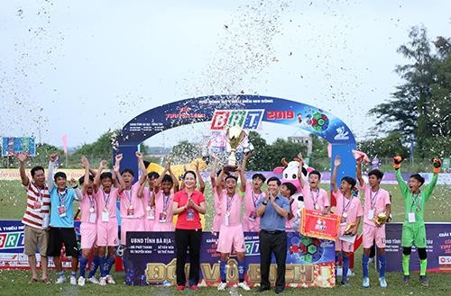 Giải bóng đá thiếu nhi Bà Rịa - Vũng Tàu 2019: Cầu thủ Lê Thái Vũ ghi đến 21 bàn thắng ảnh 9