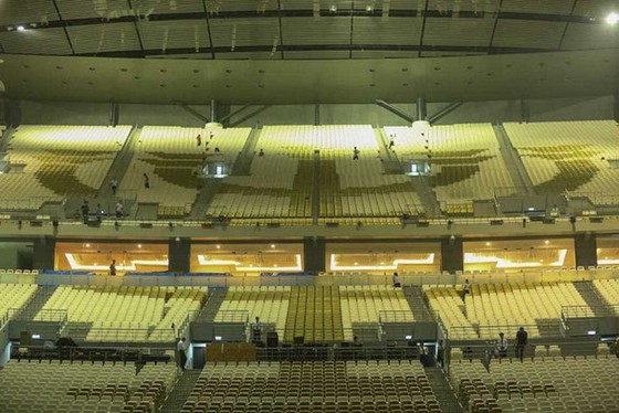 Hình ảnh đẹp của nhà thi đấu Philippine Arena nơi diễn ra lễ khai mạc SEA Games 30 ảnh 7