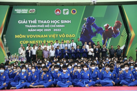 Gần 1.200 võ sĩ tranh tài tại Giải Vovinam Việt Võ Đạo năm 2022 ảnh 1