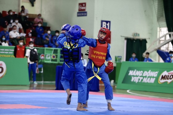 Gần 1.200 võ sĩ tranh tài tại Giải Vovinam Việt Võ Đạo năm 2022 ảnh 2