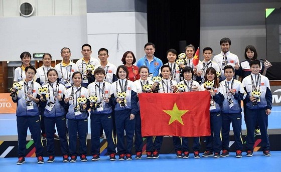 Đội tuyển nữ futsal Việt Nam. Ảnh: ANH TRẦN