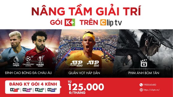Thuê bao của Clip TV có thể xem các trận của ĐT Việt Nam tại King's Cup 2019 ảnh 1