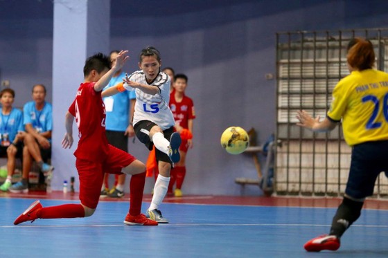 Đội nữ Thái Sơn Nam Quận 8 vô địch giải futsal TPHCM mở rộng 2019 ảnh 2