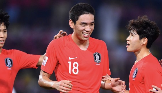 Hàn Quốc toàn thắng ở bảng C. Ảnh: AFC