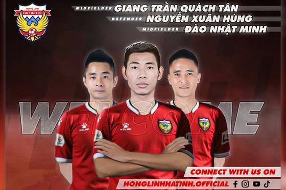 Hà Tĩnh FC chính thức đón thêm 3 tân binh