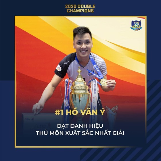 Đề cử Quả bóng Vàng Futsal Việt Nam 2020: Thái Sơn Nam tiếp tục lấn lướt  ảnh 1