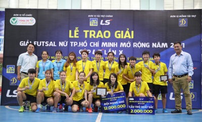 Thái Sơn Nam quận 8 đoạt ngôi hậu tại Giải nữ Futsal TPHCM mở rộng ảnh 1