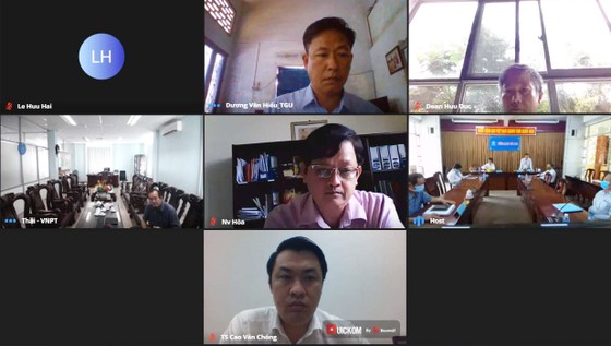 Hội đồng trường Đại học Tiền Giang tổ chức họp trực tuyến ảnh 1