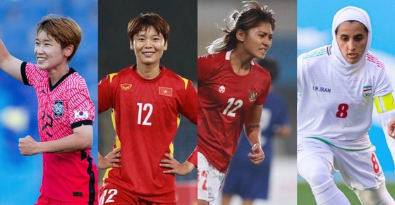 Các chân sút được kỳ vọng tỏa sáng ở VCK Asian Cup nữ 2022. Ảnh: AFC
