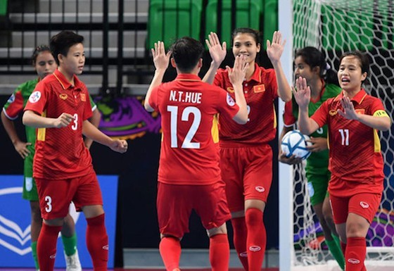 Tập trung đội tuyển nữ futsal Việt Nam, hướng đến SEA Games 31 ảnh 1