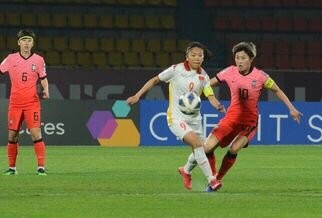 Đội tuyển nữ Việt Nam thua trận ra quân tại Asian Cup 2022 ảnh 1