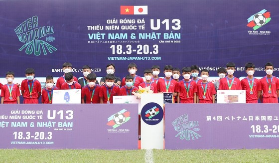 TPHCM đăng quang ở giải bóng đá U13 Việt Nam – Nhật Bản ảnh 3
