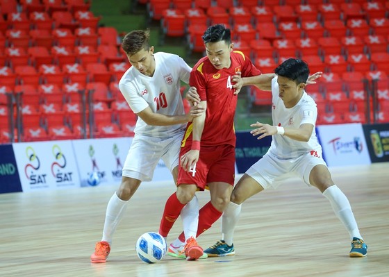 Đội tuyển futsal Việt Nam bị Myanmar cầm hòa trong trận ra quân  ảnh 1