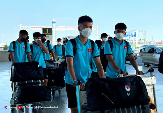 Các cầu thủ U16 Việt Nam sẵn sàng để chinh phục giải U16 Đông Nam Á 2022