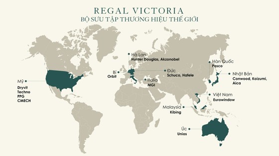 Regal Victoria – Bộ sưu tập các thương hiệu danh tiếng thế giới ảnh 1