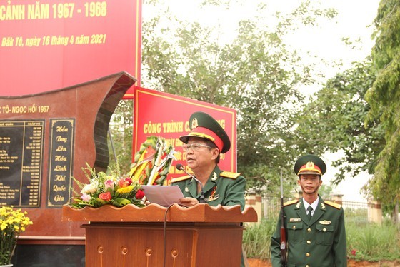 Khánh thành Bia tưởng niệm liệt sĩ Trung đoàn 174 hy sinh tại Đắk Tô - Tân Cảnh  ảnh 2
