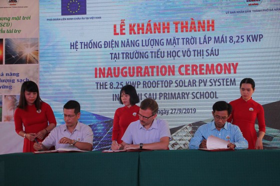 Đà Nẵng khánh thành hệ thống điện năng lượng mặt trời lắp mái ảnh 2