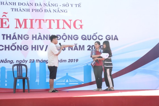 1.000 Đoàn viên Đà Nẵng hưởng ứng Tháng hành động quốc gia phòng, chống HIV/AIDS  ảnh 1