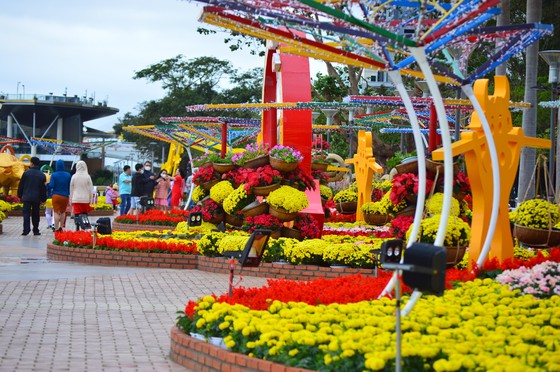 Đường hoa xuân Đà Nẵng những ngày tết ảnh 2