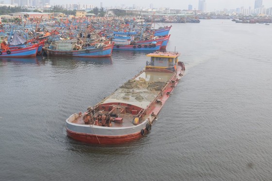 Đà Nẵng: Thí điểm nạo vét tại Âu thuyền Thọ Quang để nhận chìm ngoài biển ảnh 1