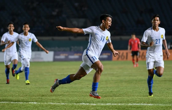 Safawi bin Rasid (11) là cầu thủ nguy hiểm nhất của tuyển Malaysia.