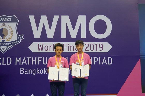 12 học sinh đoạt giải cuộc thi toán học WMO 2019 tại Thái Lan ảnh 3