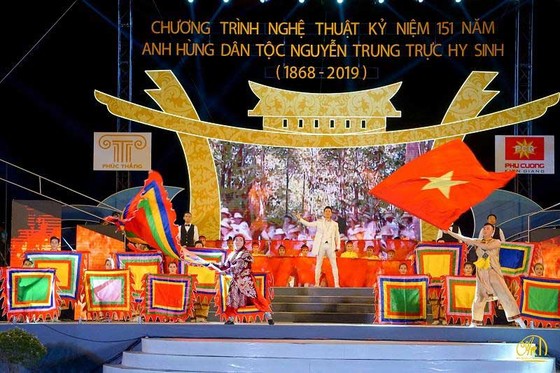 Chương trình nghệ thuật khai mạc Lễ hội Nguyễn Trung Trực 2019: Ấn tượng, giàu cảm xúc ảnh 1