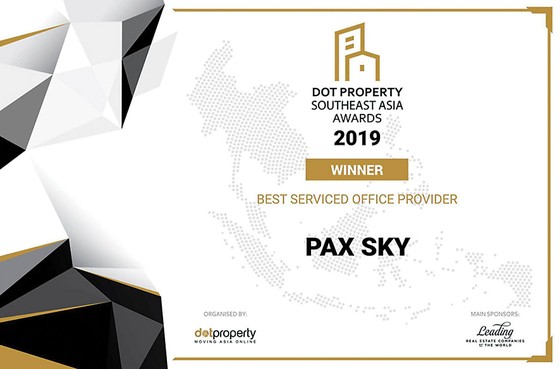 Pax Sky đoạt giải Nhà cung cấp dịch vụ văn phòng tốt nhất Đông Nam Á 2019 ảnh 1