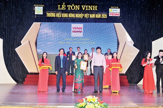 Vedan Việt Nam lần thứ 5 liên tiếp được tôn vinh 'Thương hiệu vàng nông nghiệp Việt Nam' ảnh 1