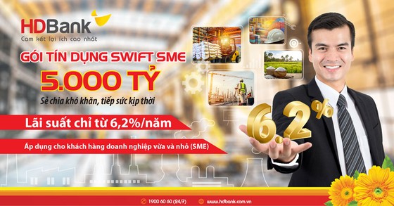 HDBank dành gói 5.000 tỷ đồng cho doanh nghiệp vừa và nhỏ vay ưu đãi chỉ 6,2%/năm ảnh 1